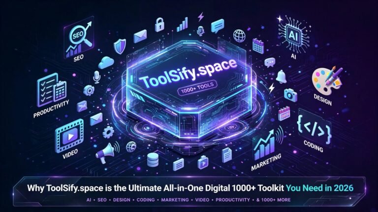Why ToolSify.space is the Ultimate All-in-One 1000+ Digital Toolkit You Need in 2026