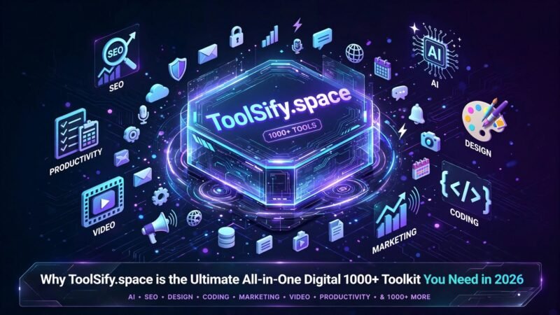 Why ToolSify.space is the Ultimate All-in-One 1000+ Digital Toolkit You Need in 2026